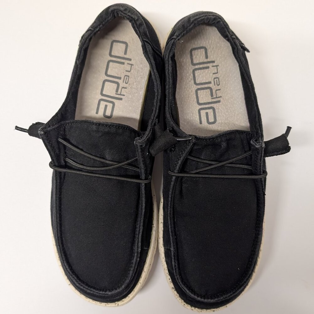 Hey Dude Wendy L Slip-On Shoes in Black